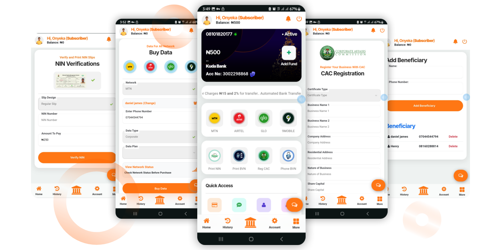 App UI